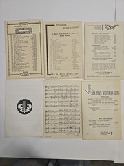 Lot of 30 Choral Choir Sheet Music SATB Vintage Religious Various Church Songs