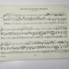 Buxtehude Orgelwerke Vol II Chorale Preludes 1951 Edition Peters #4457 H. Keller