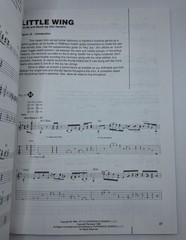 Jimi Hendrix Guitar Tab / Tablature / Signature Links With CD / Songbook VGC