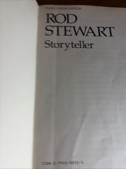 Rod Stewart, Storyteller 1964-1989, Piano/Vocal/Guitar, Songbook Sheet Music VG