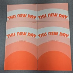 This New Day By Robert Leaf Choral Music Songbook Augsburg Lot Of 13 Books