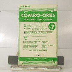Combo-Orks No. 7 Songbook Bb Book Trumpet Clarinet Tenor Sax Robbins Corp 1956