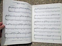 1977 Star Wars (Main Title) John Williams SHEET MUSIC 20th Century Fox Fanfare