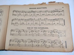 1900 The Cable Organ Method Antique Song Book Chicago Cottage Organ Company Vtg