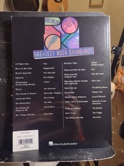 1960&rsquo;s 1970&rsquo;s 1980&rsquo;s Rock Guitar Tab Songbook 22 Greatest Rock Standards New!