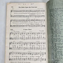 Evangel Songs Gospel Hymns Piano Songbook Gospel Publishing House 1937 Music Vtg