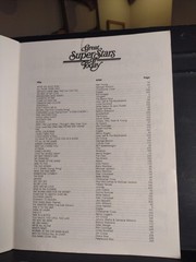 1980&rsquo;s Songbook Great Super Stars 1984 Piano Guitar Pop Rock Country 256 PGS VG