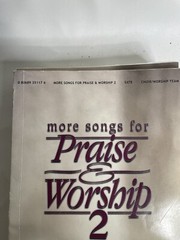 More Songs for Praise and Worship 23 Choir Lot of 5 Books 3 Ring 080689351174
