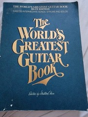 Worlds Greatest Guitar Book Cherry Lane Music 1977 Easy To Intermediate Songs
