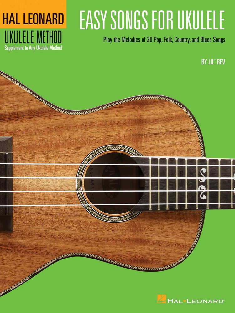 Hal Leonard Easy Songs for Ukulele 20 Pop Folk Tunes Uke Sheet Music Book