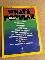 1980’s Big Note Piano Pop Rock Songbook Whats Popular Now Very Good Condition
