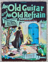 An Old Guitar And An Old Refrain A Song Of Spain Sheet Music 1927 Ukulele