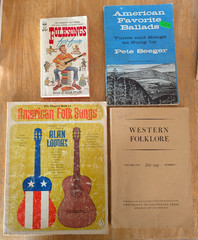Traditional Folk Song Book Lot Regional, Appalacia, Americana Pete Seeger Lomax
