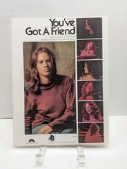 You&rsquo;ve Got A Friend Carole King Sheet Music Piano Voice Guitar 70s Folk Pop F4Z