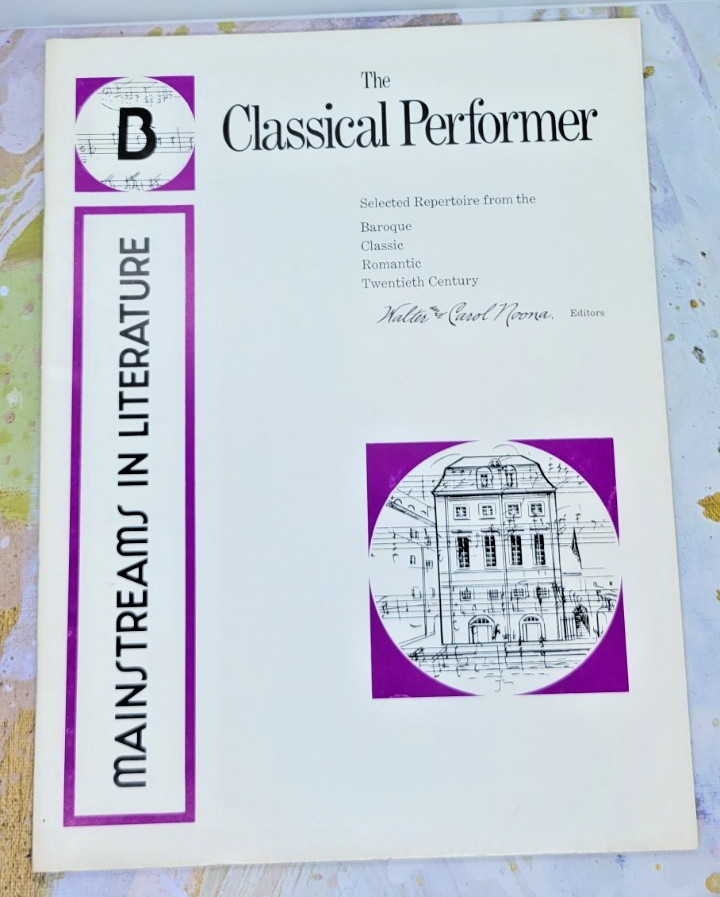 Mainstreams in Literature B Classical Performer Walter Carol Noona 1977 Piano