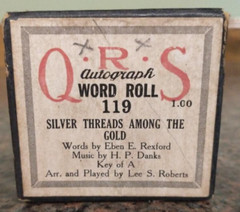ANTIQUE Word Player Piano Rolls PICK FROM LIST – ASSORTED TITLES ALL TESTED