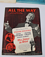 Vintage Sheet Music- Frank Sinatra Classics- James Jimmy Van Heusen, Sammy Cahn