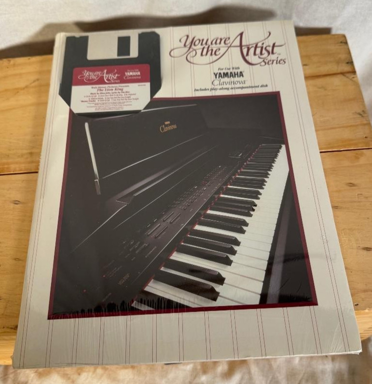 Yamaha Clavinova Lion King You Are The Artist Series Disc and Sheet Music New