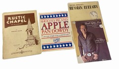 Vintage Sheet Music: Lot Of 17 Piano Solos And Duets