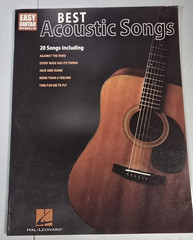Lot of 2 Acoustic Guitar Songs Books Hal Leonard Easy Guitar with Notes & Tab