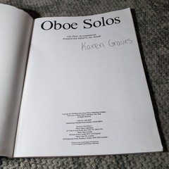 Oboe Solos with Piano Accompaniment Arranged/Edited by Jay Arnold Amsco 1956