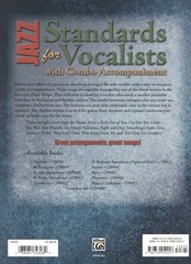 Jazz Standards for Vocalists with Combo Accompaniment – Dave Wolpe – Set of 10