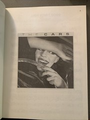 Cars, Complete, Songbook, 1988 New Wave Sheet Music Ric Ocasek