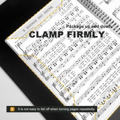 Sheet Music Folder, Sheet Music Page 8.5X 11 Inches, Sheet Music Holder Allow…