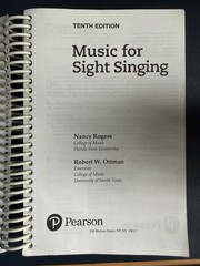 Music For Sight Singing Book Tenth Edition