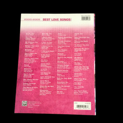 2000-2005 Best Love Songs For Guitar, Piano, Voice, Keyboard Music Book Various