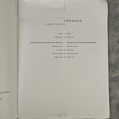 Nielsen Clarinet Concerto Op 57 WH30643 Piano Score Solo Part 2003 Sheet Music