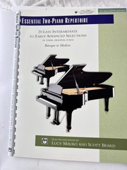 Essential Keyboard Repertoire Piano Sheet Music Lot Intermediate Advanced Alfred