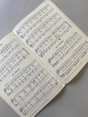 Rhythm Songs for Children Small, Words/Music by Nell Gregson, 1940 Songbook Rare