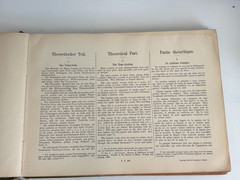 1904 Paul Hassenstein Schule Normal Harmonium Antique Music Method Book