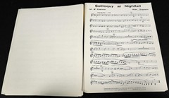 Soliloquy At Nightfall Sheet Music Score by Alan Grayson Wynn Band Series