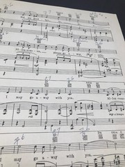 1953 ALLEZ-VOUS-EN, GO AWAY Vintage Sheet Music COLE PORTER Can-Can