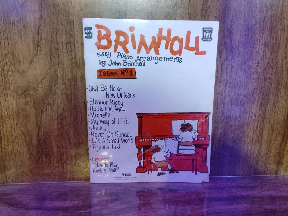 Brimhall Easy Piano Arrangements Issue No. 1 John Brimhall Charles Hansen Vintag