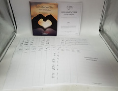 WITH HEART & VOICE by David R. Gillingham-Full Set-Large Score & Parts It #05320