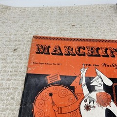Marching For All Organs Sheet Music Book With 22 Songs King Music 1959