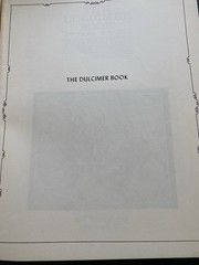 Vtg The 3 String Appalachian Dulcimer Song Book by Jean Ritchie Tuning & Playing