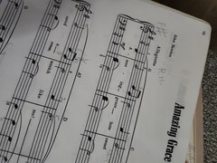 Set Of 2 Vintage Hymn Books For Multiple Instruments-Familiar Hymns/Hymns- Hope-
