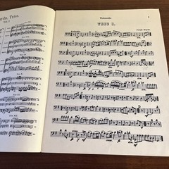 1947 Joseph Haydn: Trios For Piano, Violin And Cello By Edwin F. Kalmus