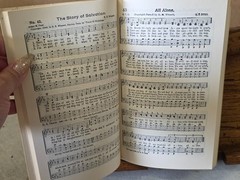 Vintage 1951 Best of All hymn book sheet music great condition