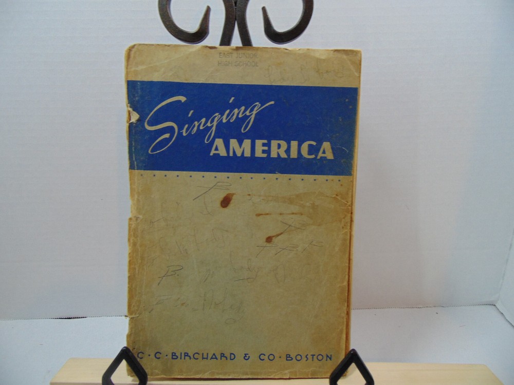 Singing America Song & Chorus Book (C.C. Birchard &Co., 1951)National Recreation