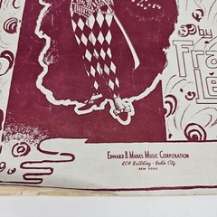 vintage sheet music « GOLD and SILVER VALSE » by FRANZ LEHAR 1932