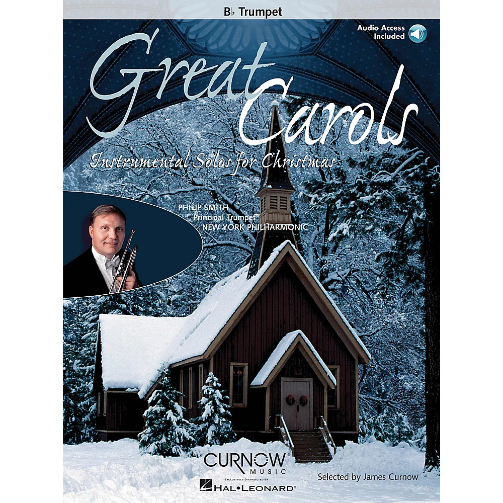 Curnow Music Great Carols (Bb Trumpet Grade 34) Concert Band Level 34