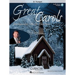 Curnow Music Great Carols (Bb Trumpet Grade 34) Concert Band Level 34