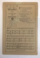 Witmark Black & White Series Thematic Excerpts Samples 1918 Antique Sheet Music