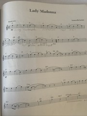 57 By John Lennon & Paul McCartney Sheet Music Book Beatles 1976 Flute