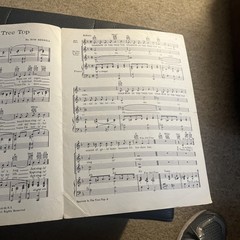 Sparrow In The Tree Top Sheet Music Guy Mitchell
